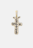 Hillenic Gold Cactus Jack Cross Filled Pendant