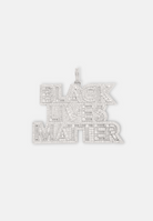 Hillenic Silver Iced BLM Pendant