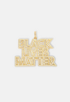 Hillenic Gold Iced BLM Pendant