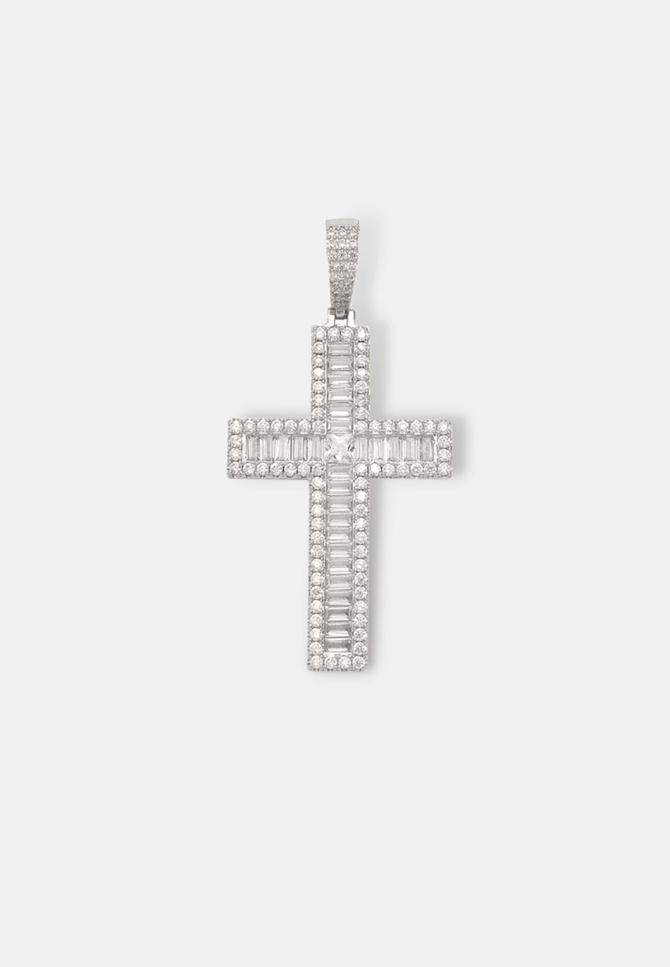 Hillenic Silver Faith Cross Pendant