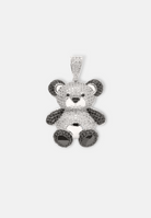 Hillenic Silver Plush Bear Pendant