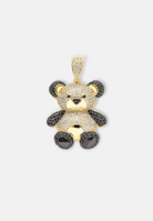 Hillenic Gold Plush Bear Pendant