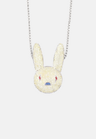 Hillenic Silver Full Zircon Rabbit Pendant