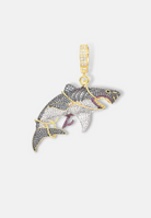 Hillenic Gold Mini Shark Pendant