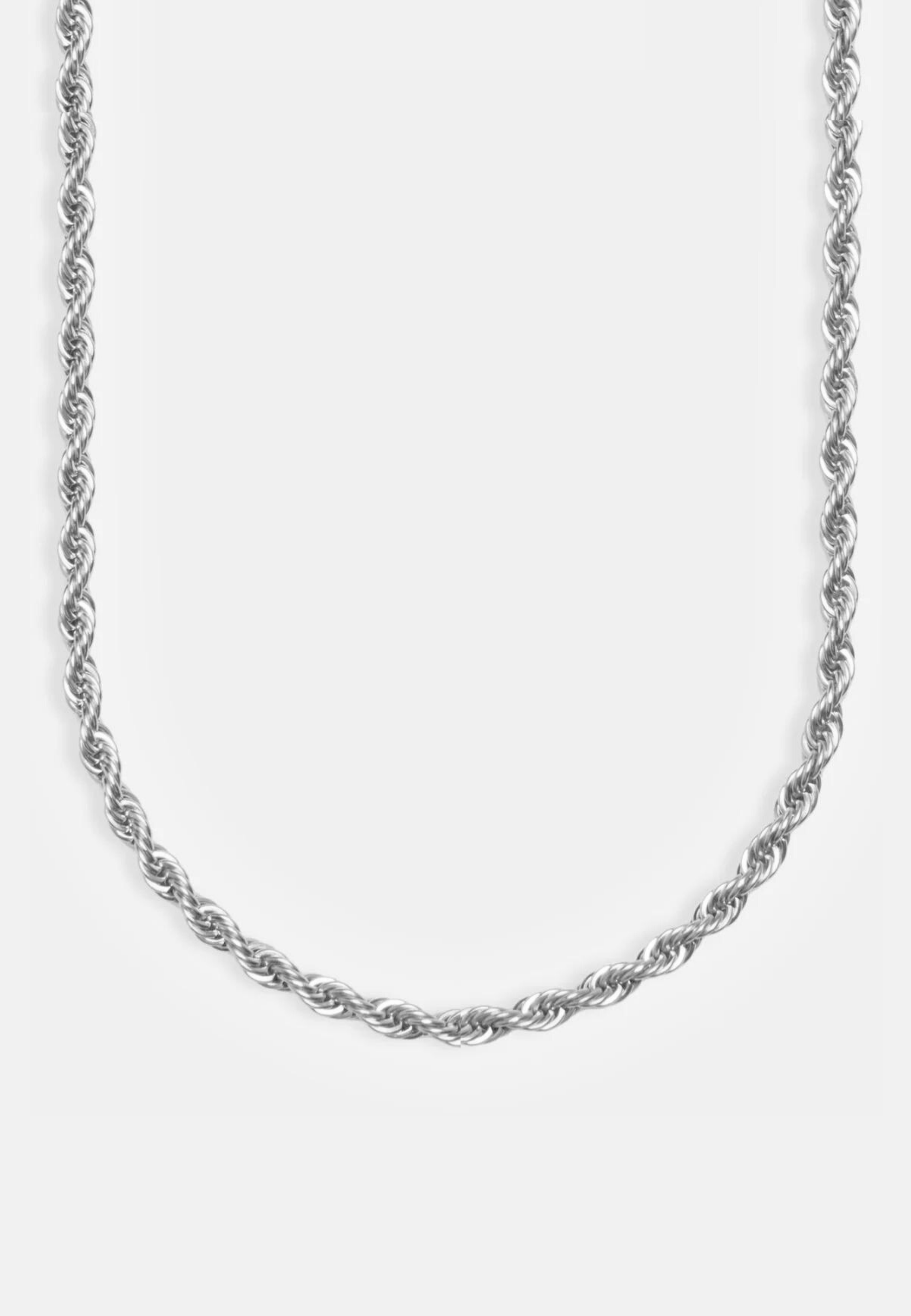 Hillenic 9mm Rope Chain - Silver