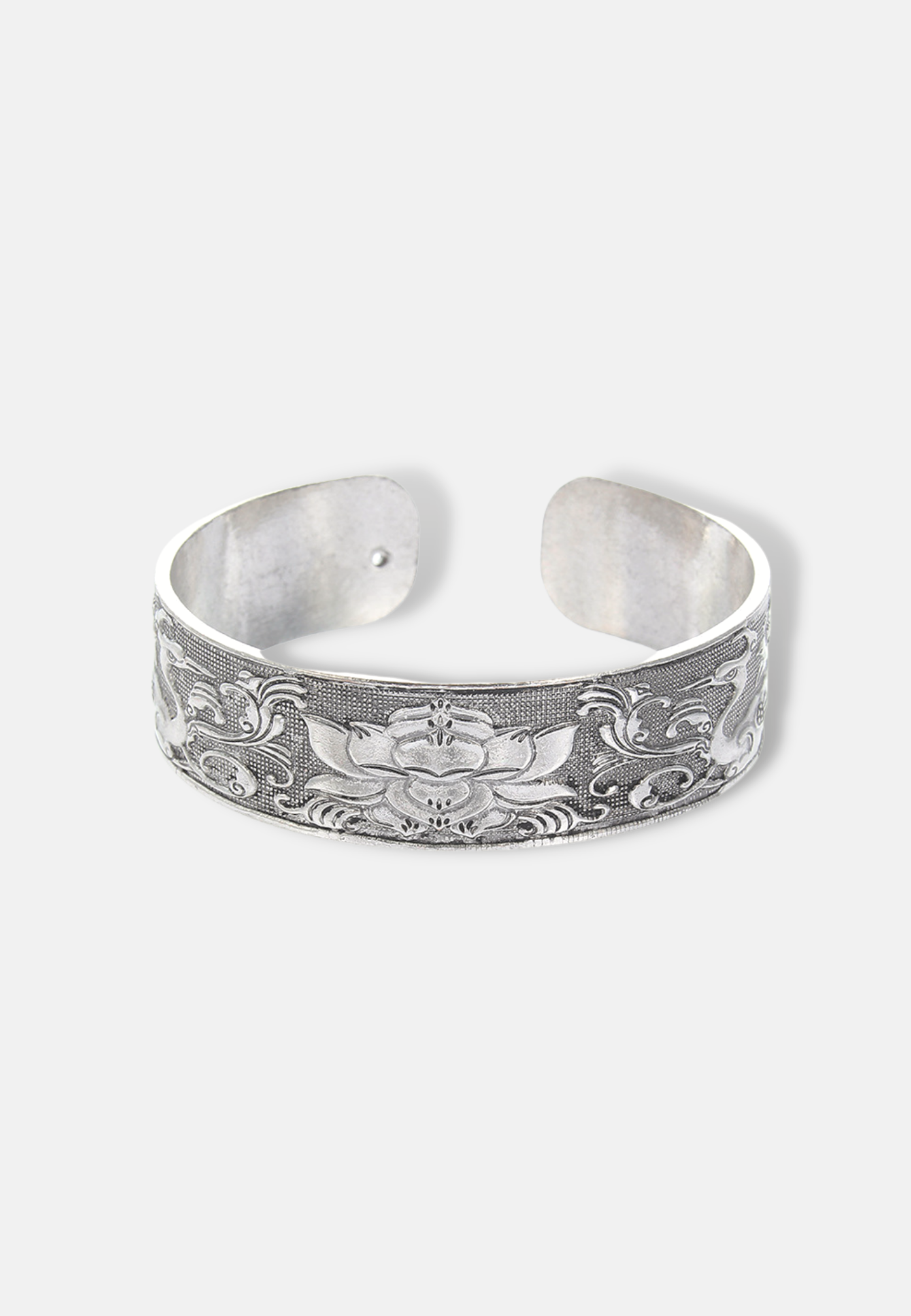 Hillenic ANTIQUE OPEN BANGLE - TOTEM