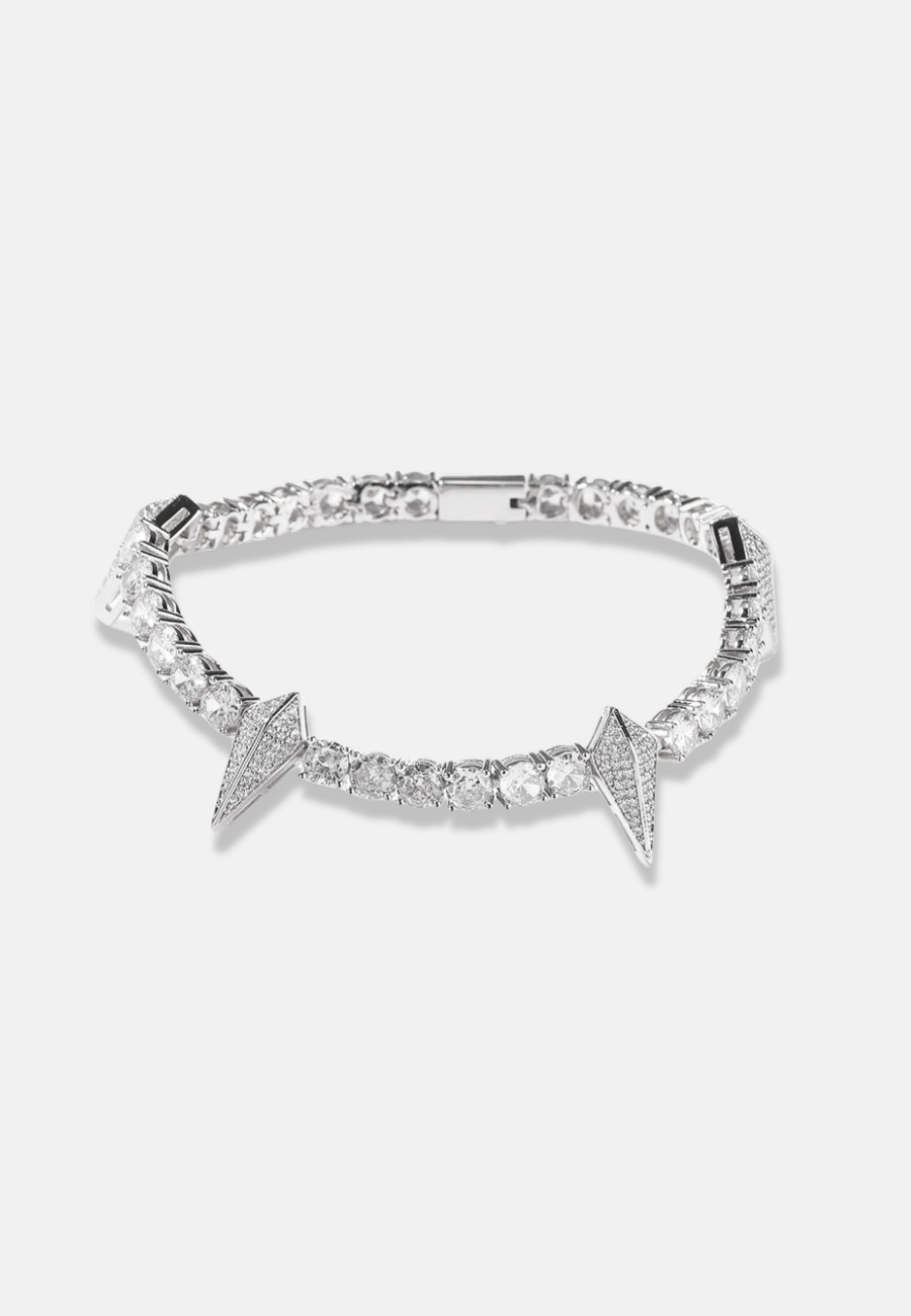 Hillenic Silver Wakanda Tennis Bracelet