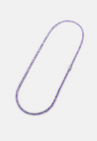 Hillenic Silver Purple Tennis Chain