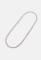 Hillenic Gold Purple Tennis Chain