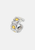 Hillenic No Diamond Daisy Adjustable Ring