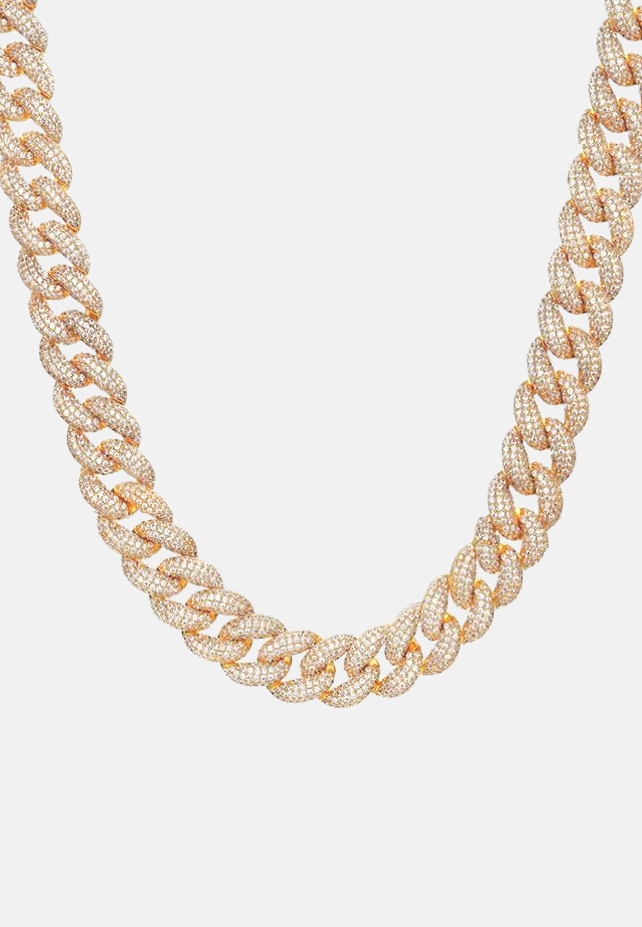Hillenic Gold 18mm Bubble Cuban Link Chain