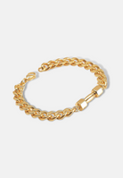 Hillenic Gold 5mm Dumbbell Cuban Bracelet