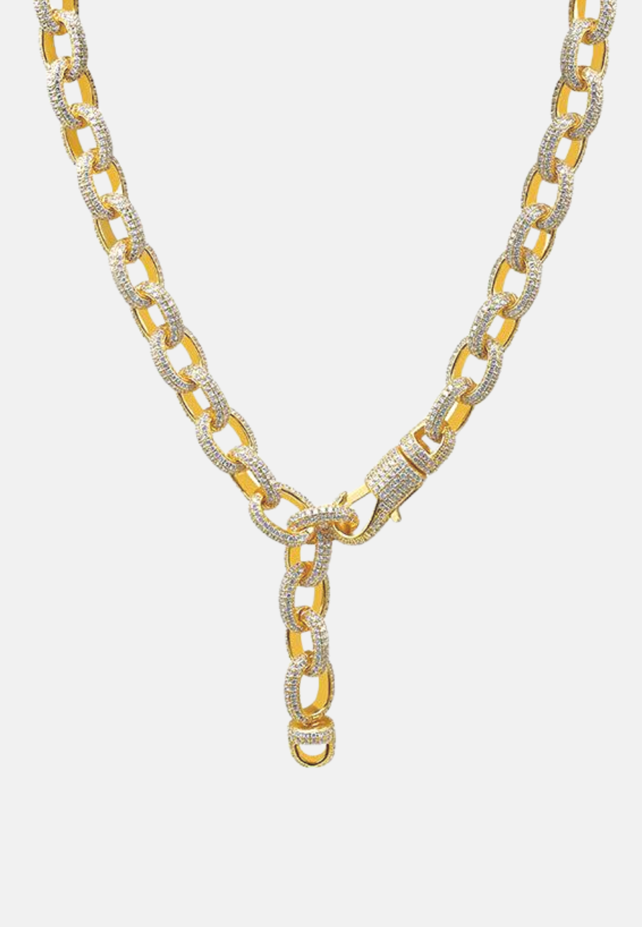 Hillenic Gold Oval Twisted Chain