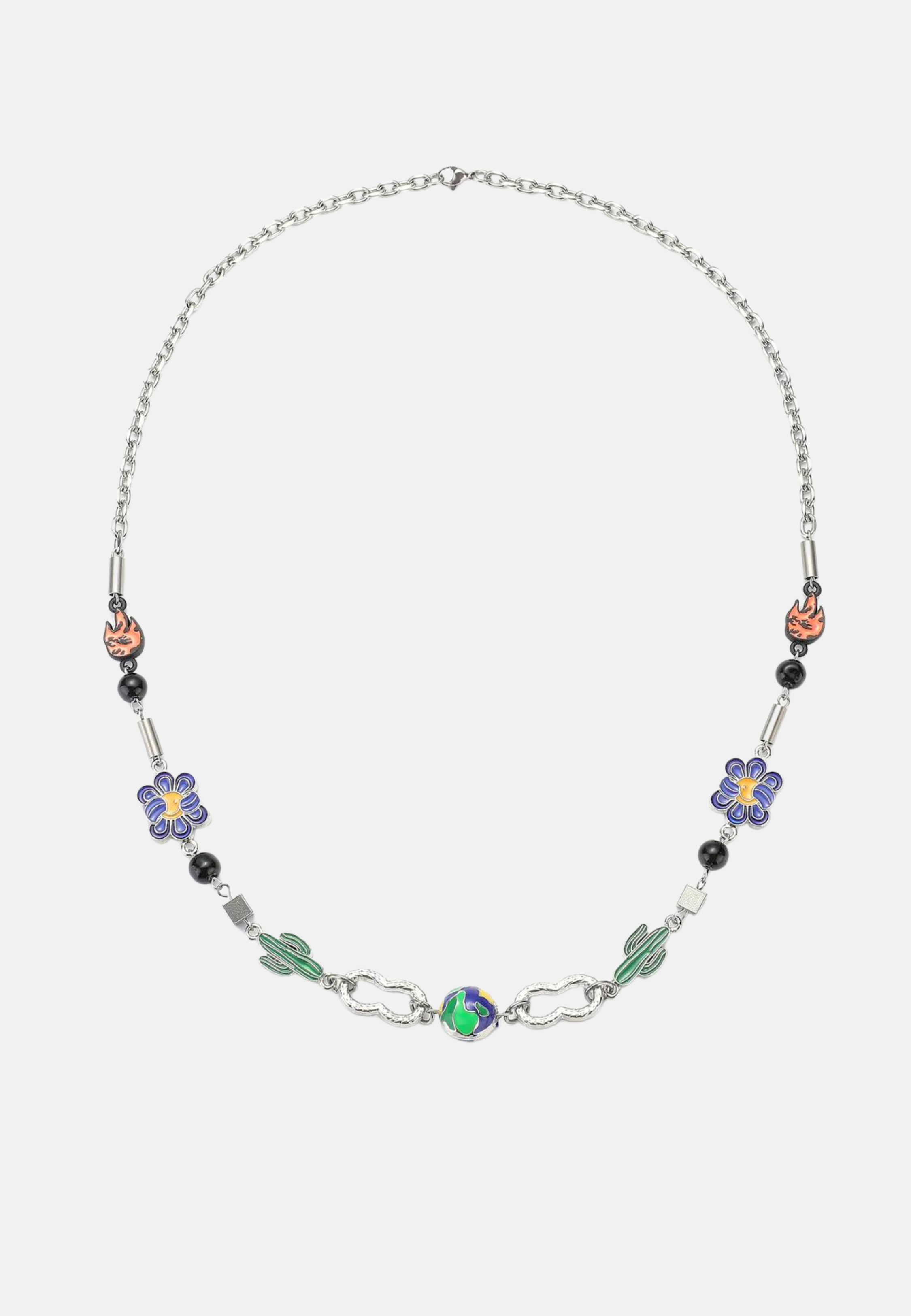 Hillenic Wild West Cactus Necklace