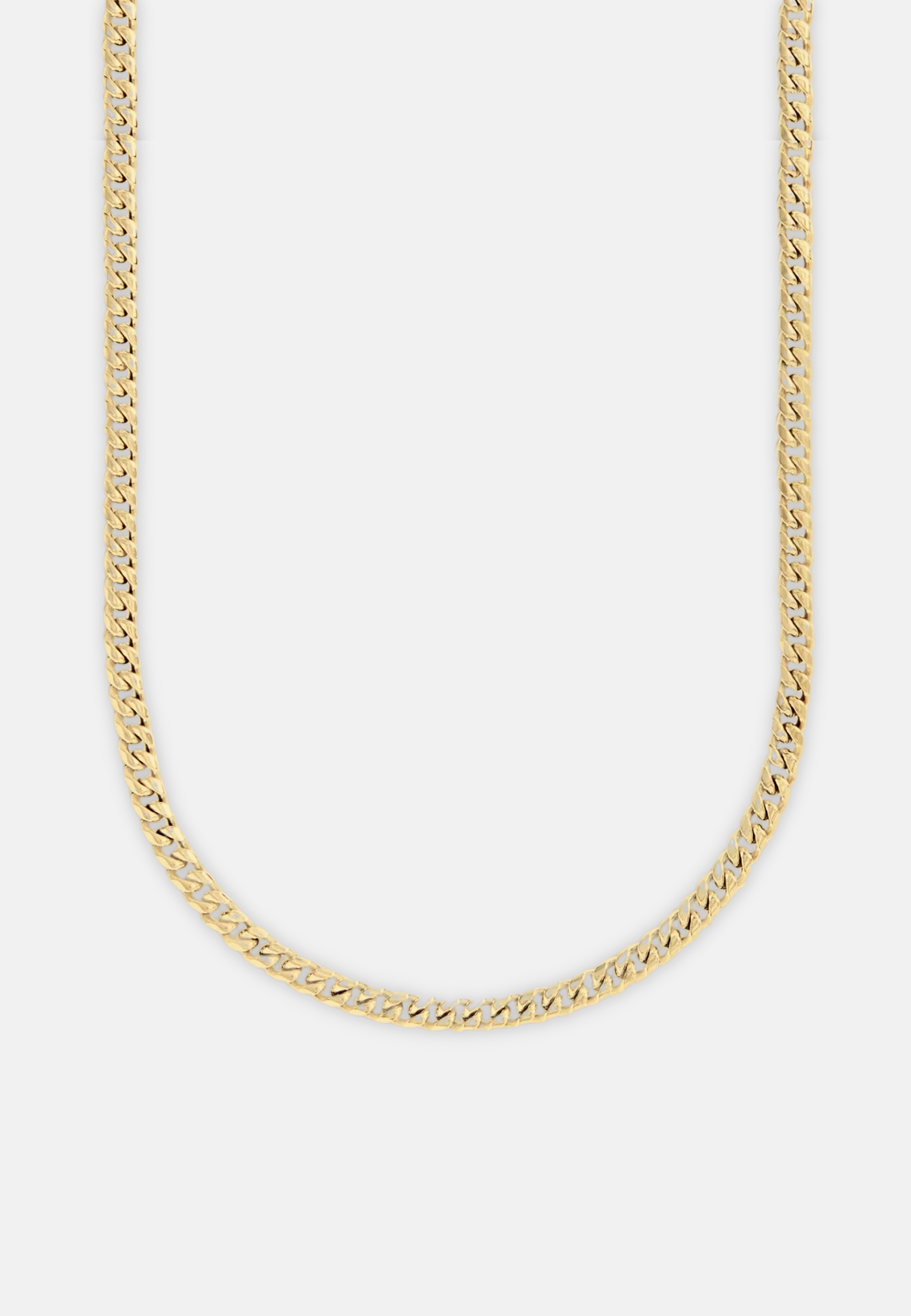 Hillenic Gold 6mm Plain Prong Cuban Chain