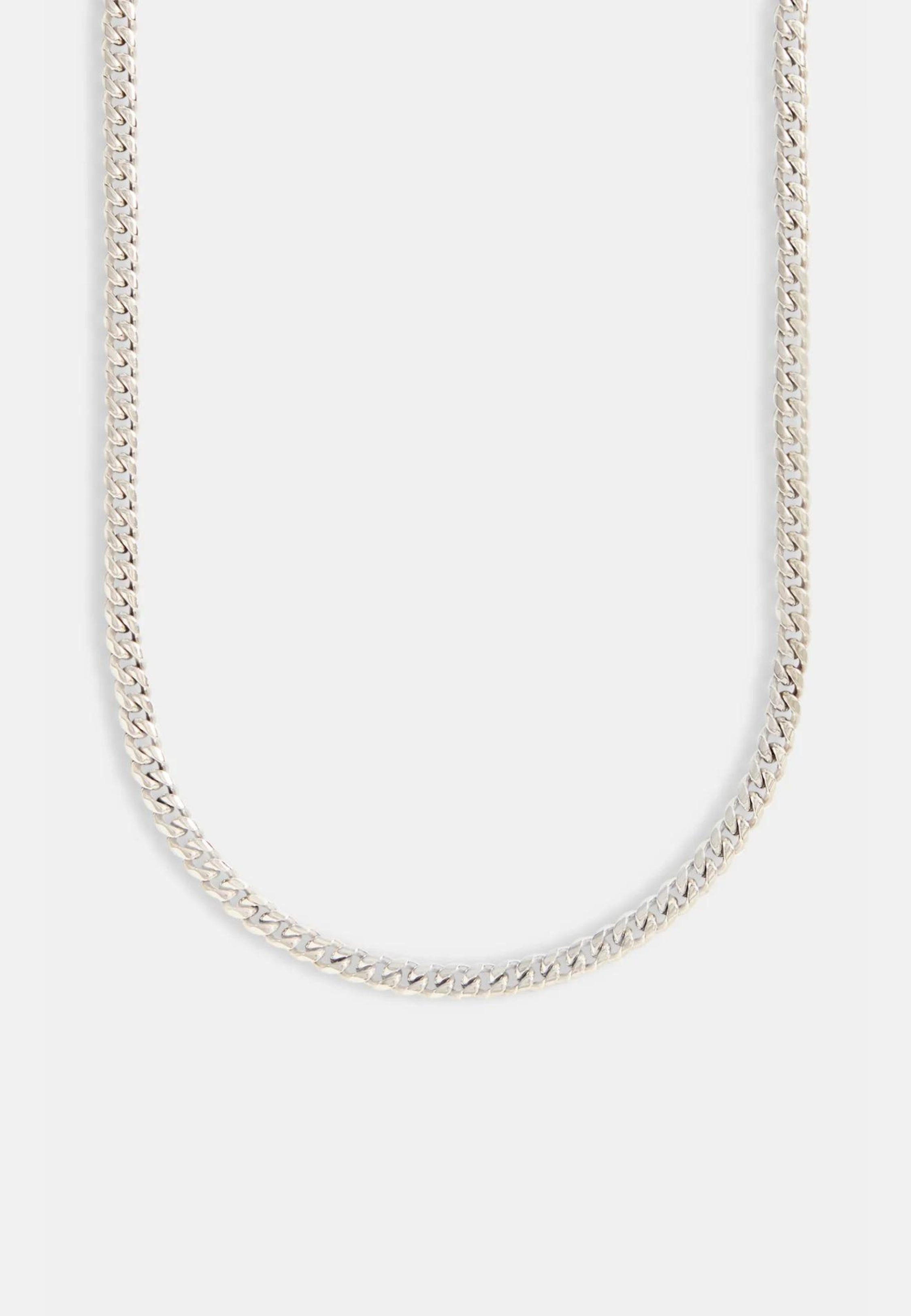 Hillenic Silver 6mm Plain Prong Cuban Chain