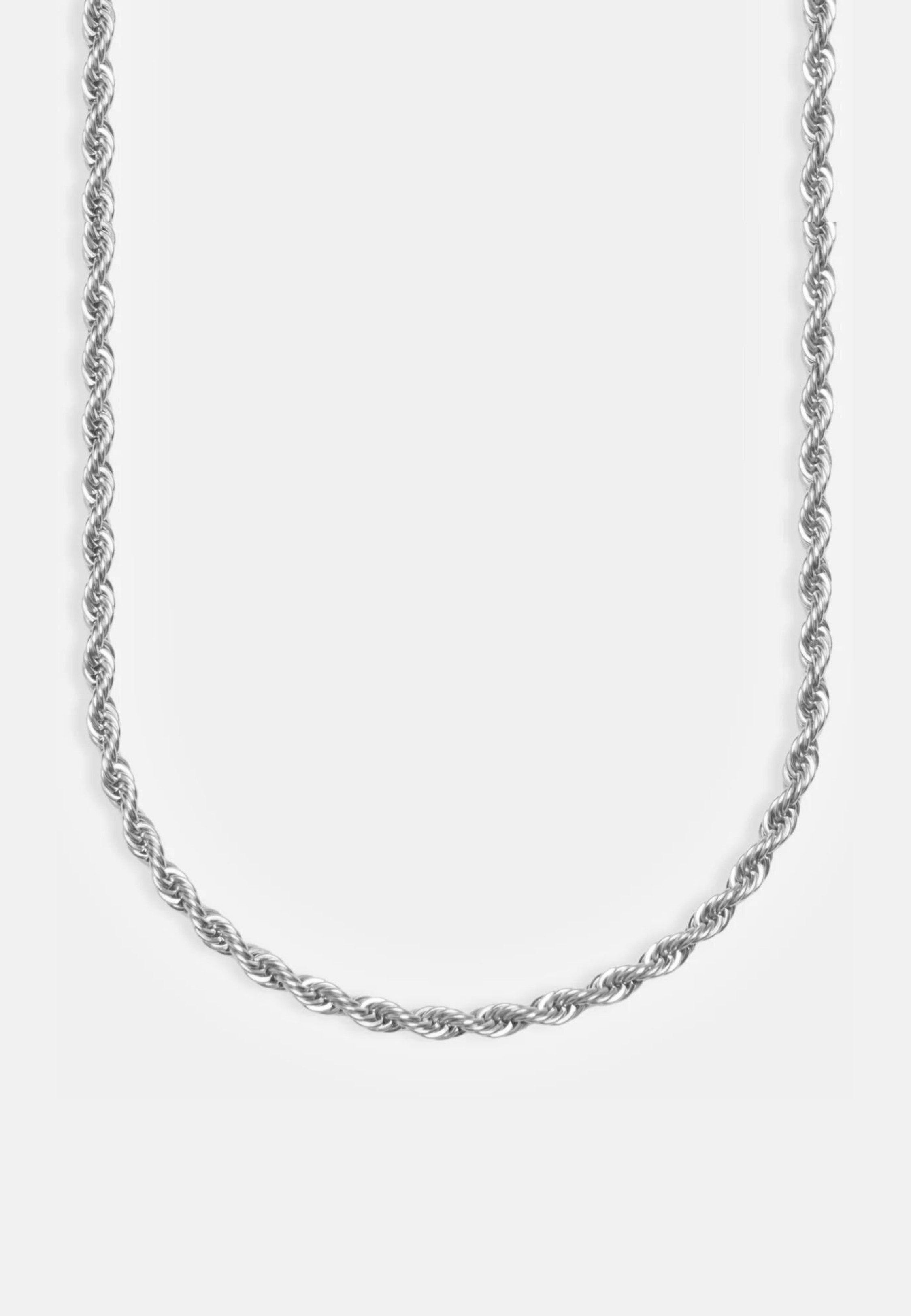 Hillenic 6mm Rope Chain - Silver