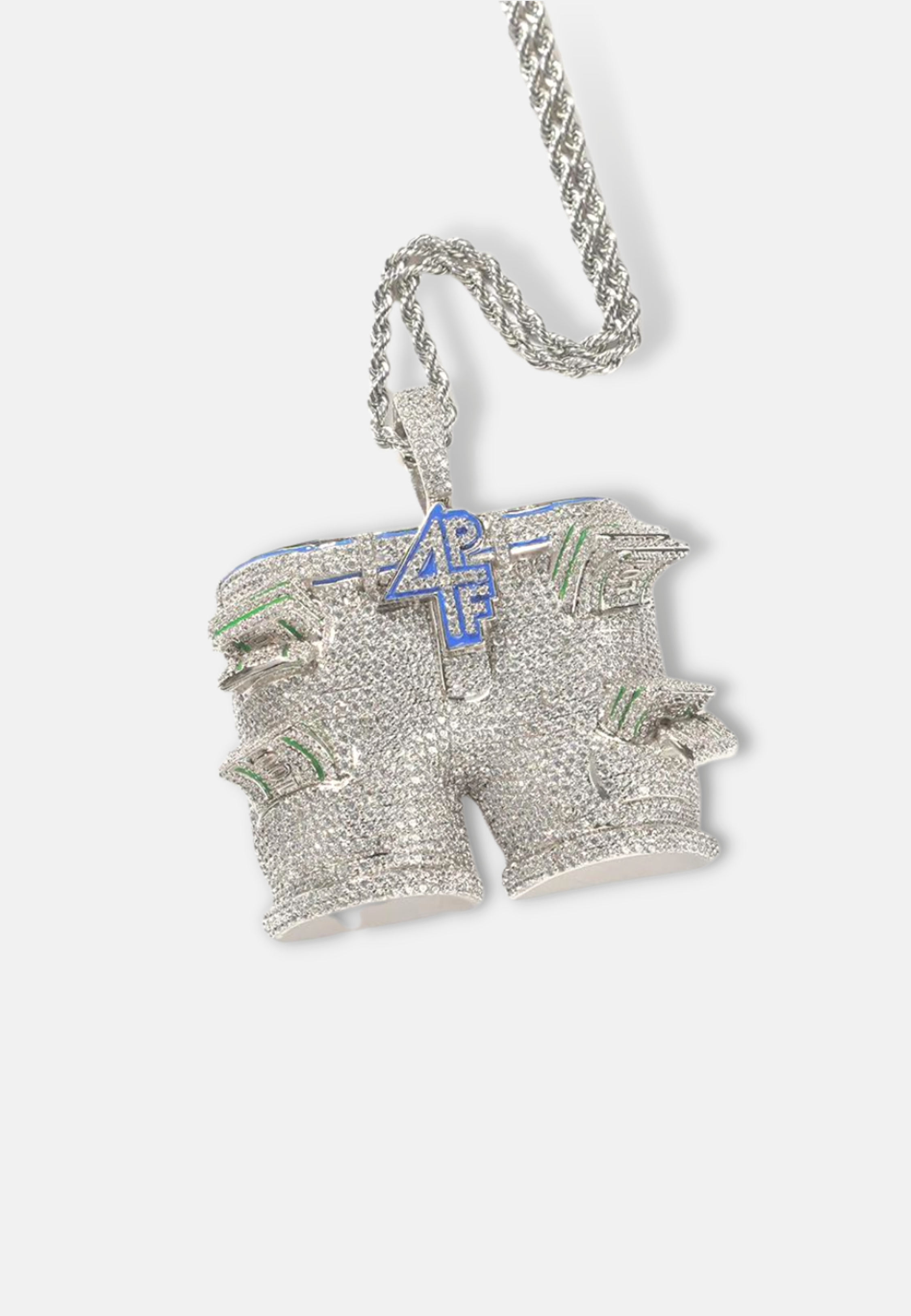 Hillenic Silver "4PF" Premium Pendant