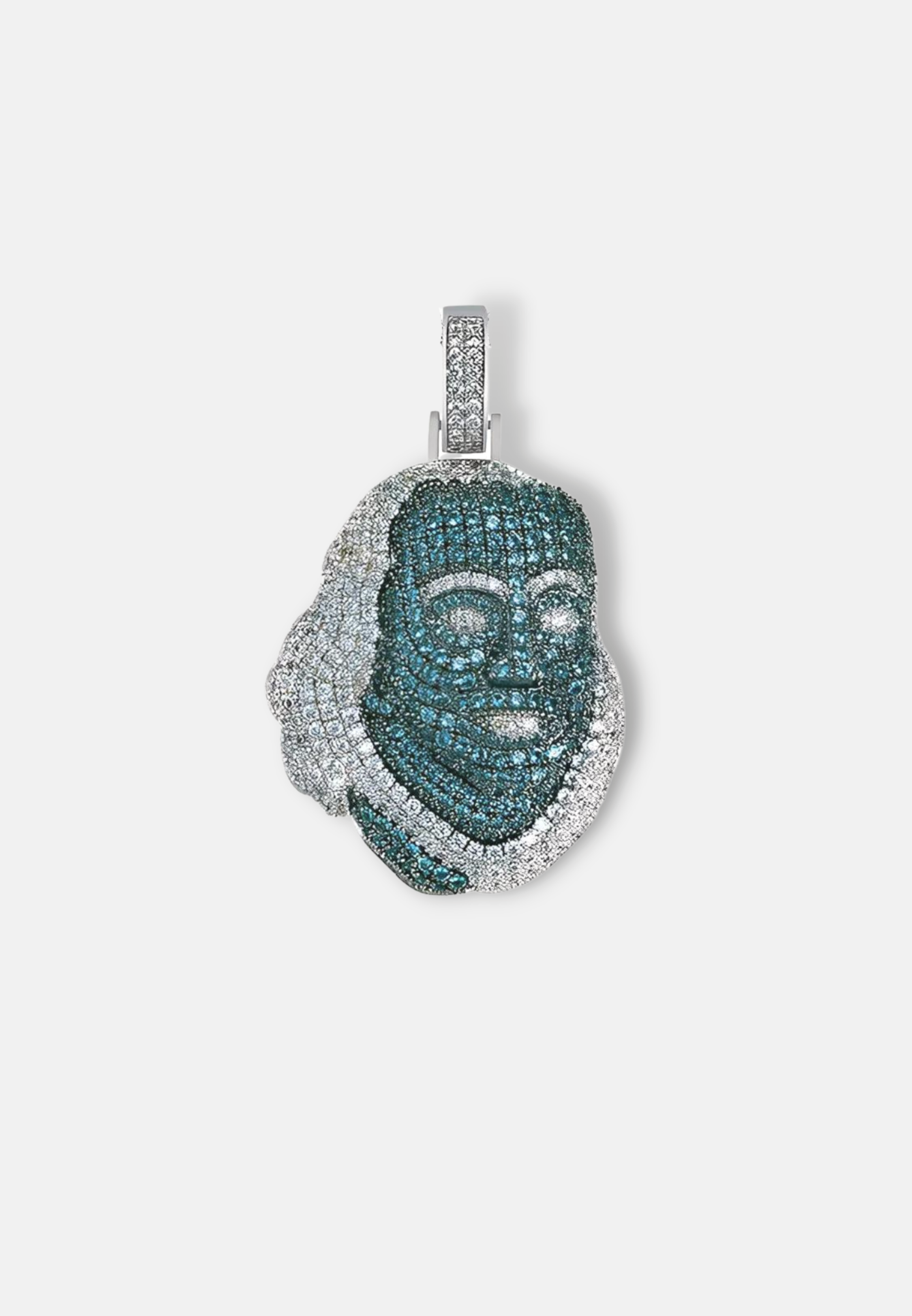 Hillenic Franklin Silver Head Pendant
