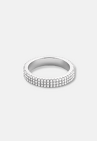 Hillenic Silver 5mm Iced Tennis Ring