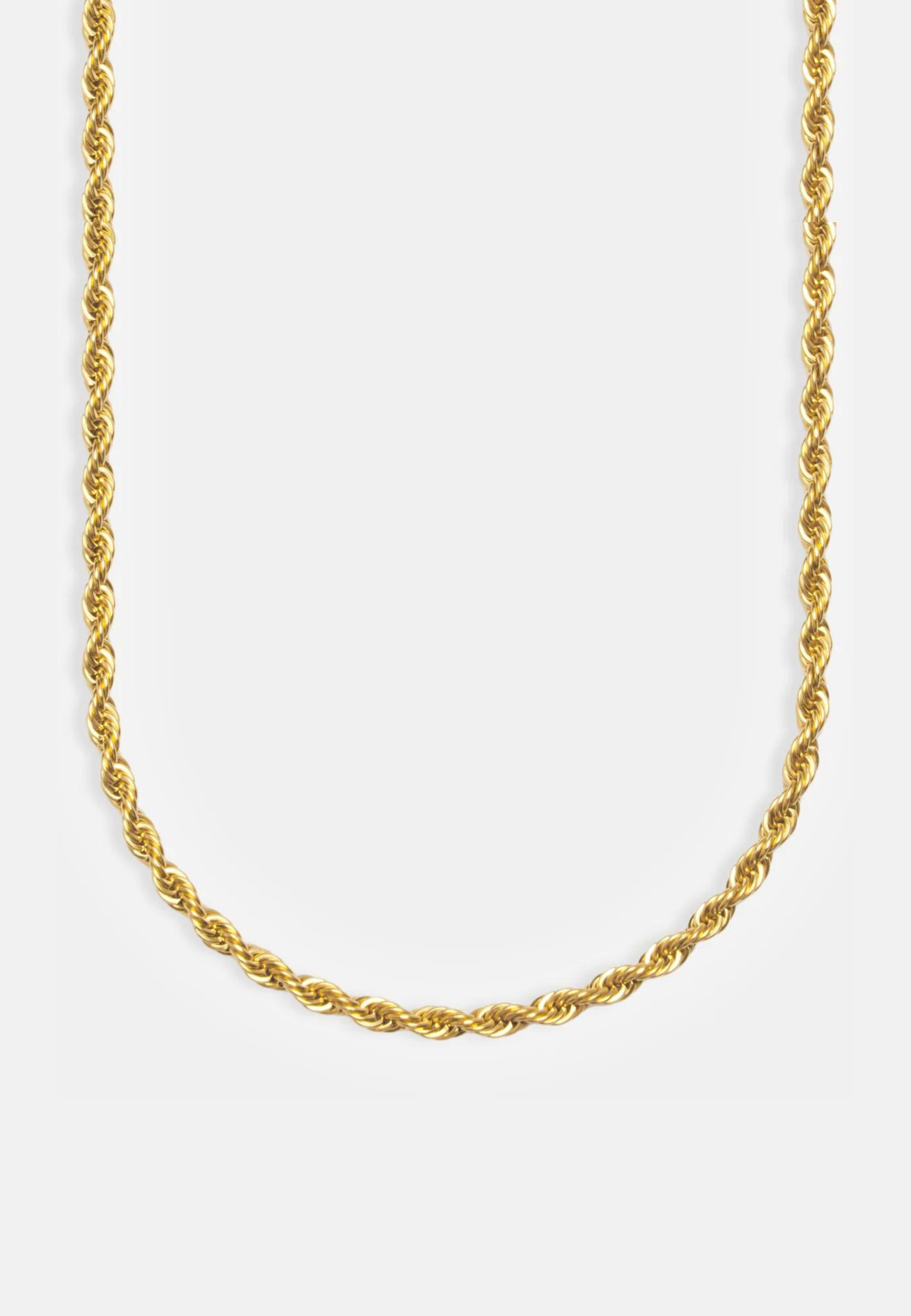 Hillenic 6mm Rope Chain - Gold