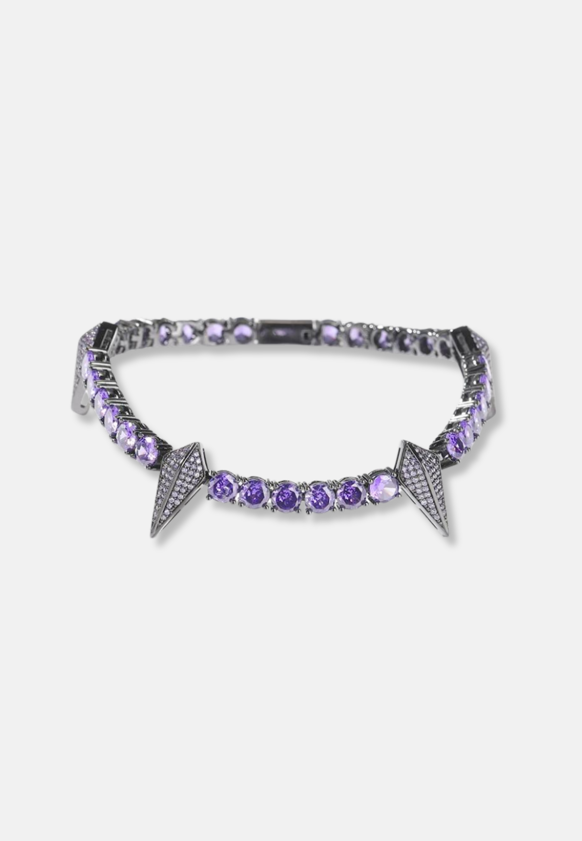 Hillenic Purple Wakanda Tennis Bracelet