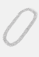 Hillenic Silver 15mm Prong Cuban & Pig Nose Chain