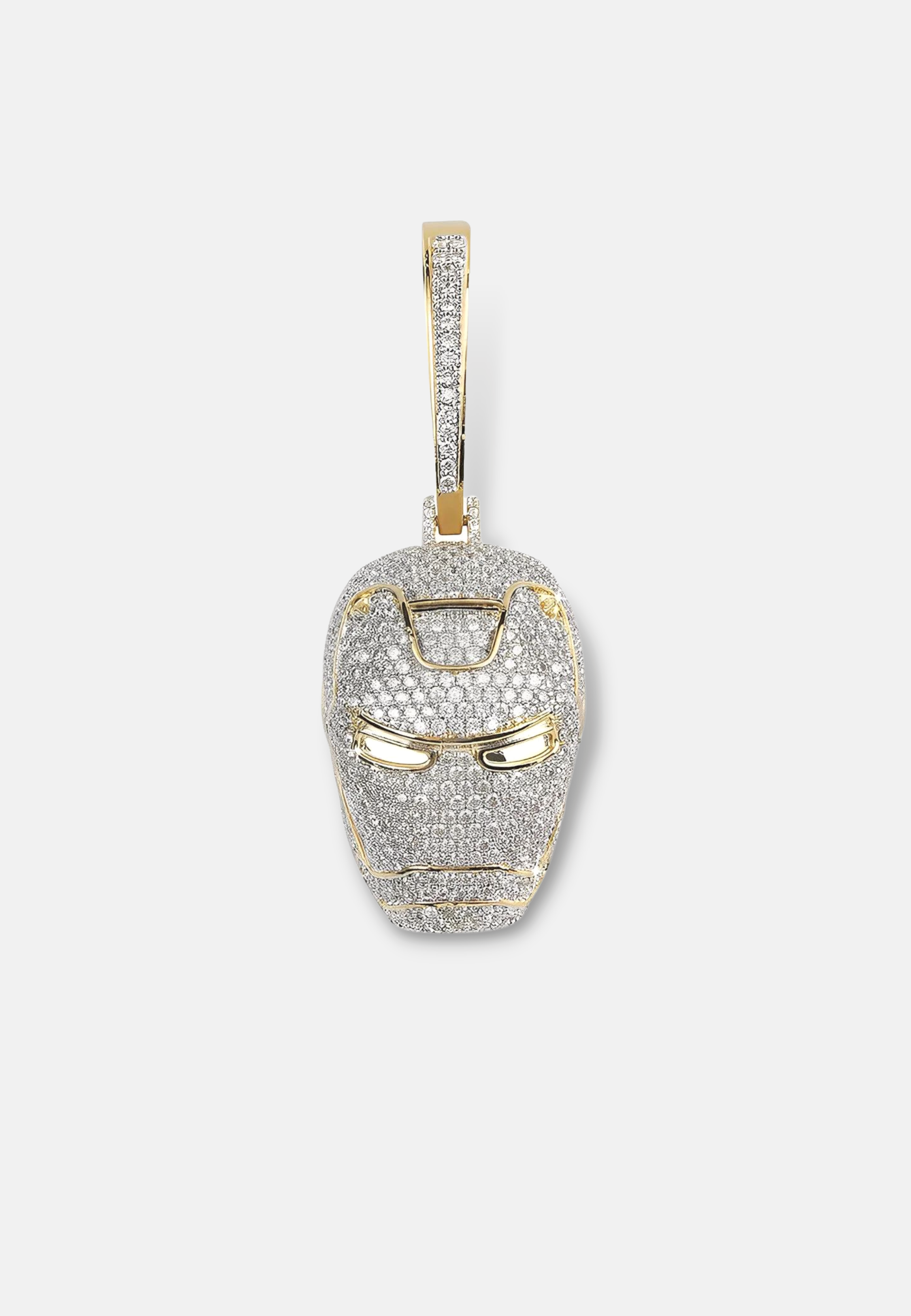 Hillenic Iron Man Head Pendant