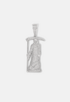 Hillenic Silver Death Pendant