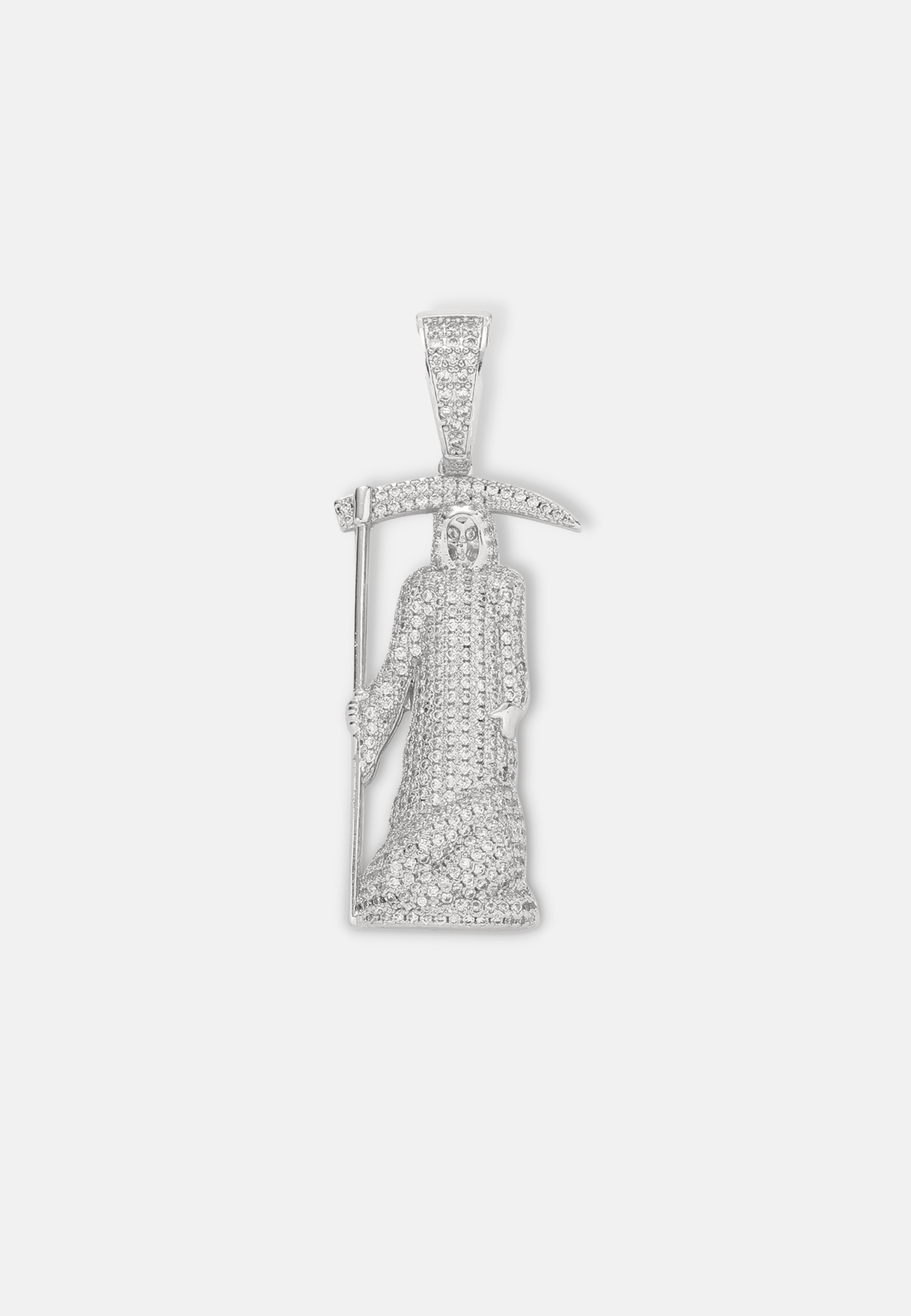 Hillenic Silver Death Pendant