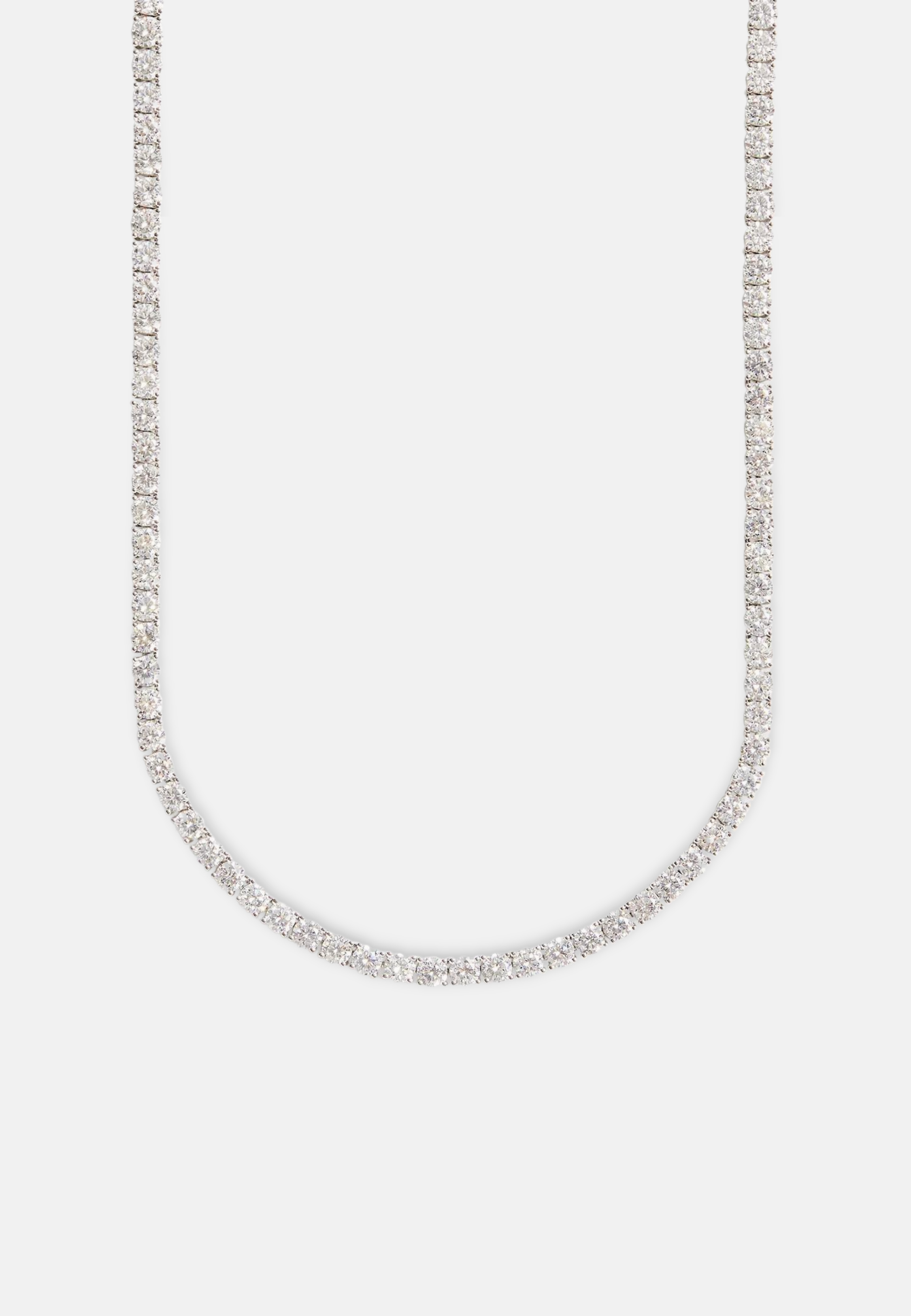 Hillenic 3mm Silver Classic Tennis Chain