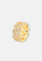 Hillenic Gold 11mm Cuban Link Ring