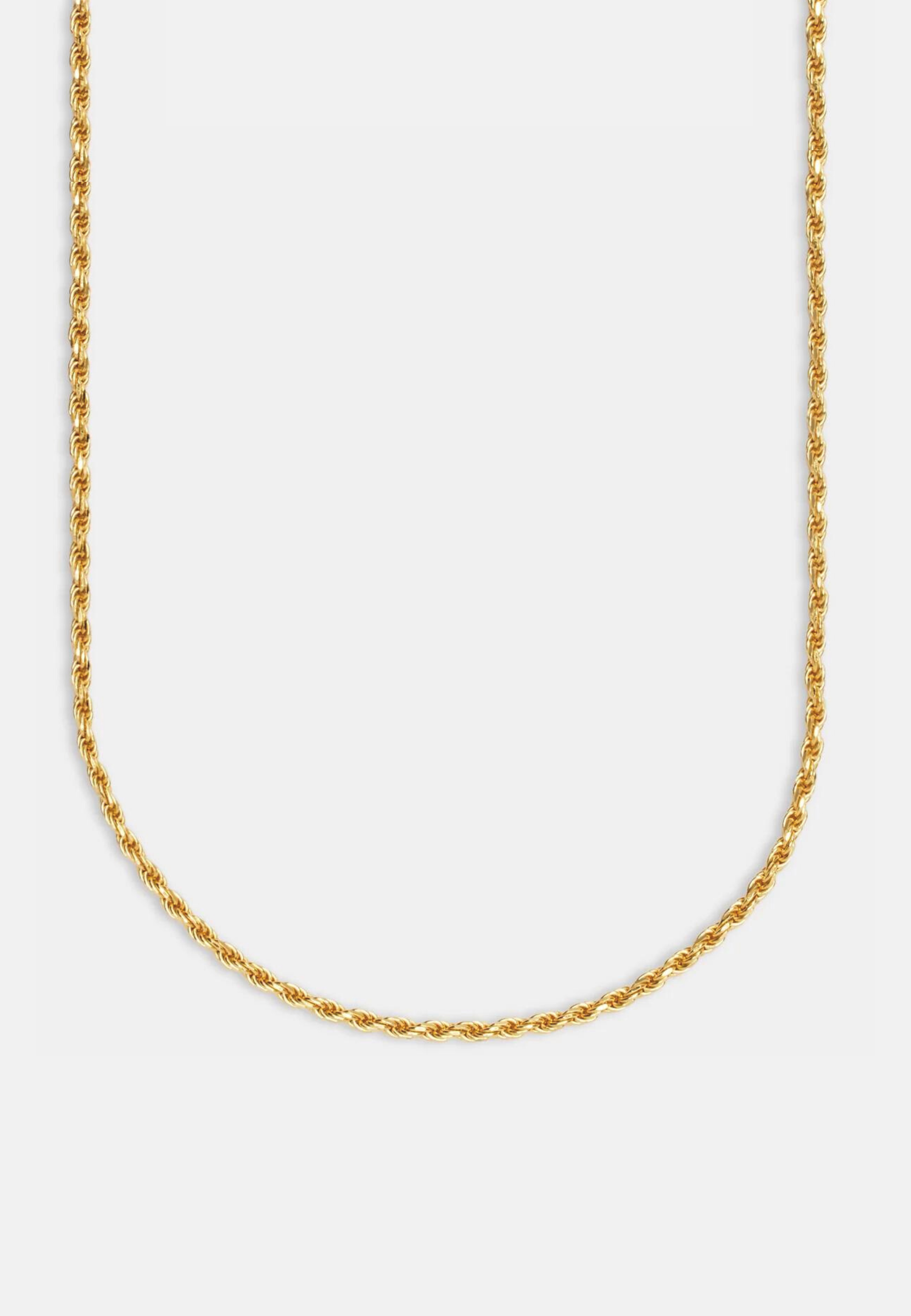 Hillenic 3mm Rope Chain - Gold