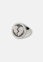 Hillenic Silver Heart Break Ring