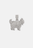 Hillenic Silver G.O.A.T Pendant