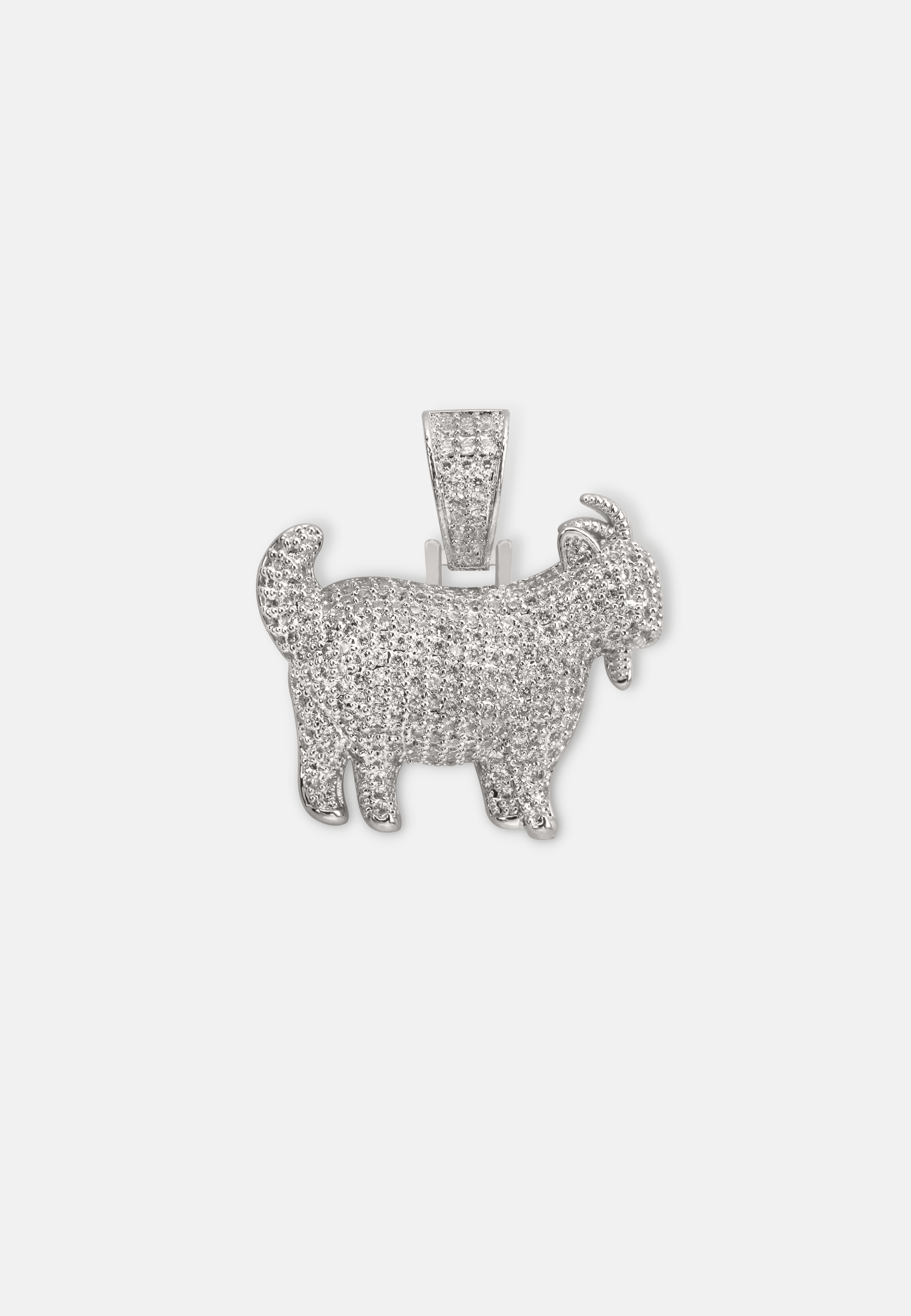 Hillenic Silver G.O.A.T Pendant