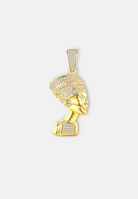 Hillenic Egypt Face Profile Pendant