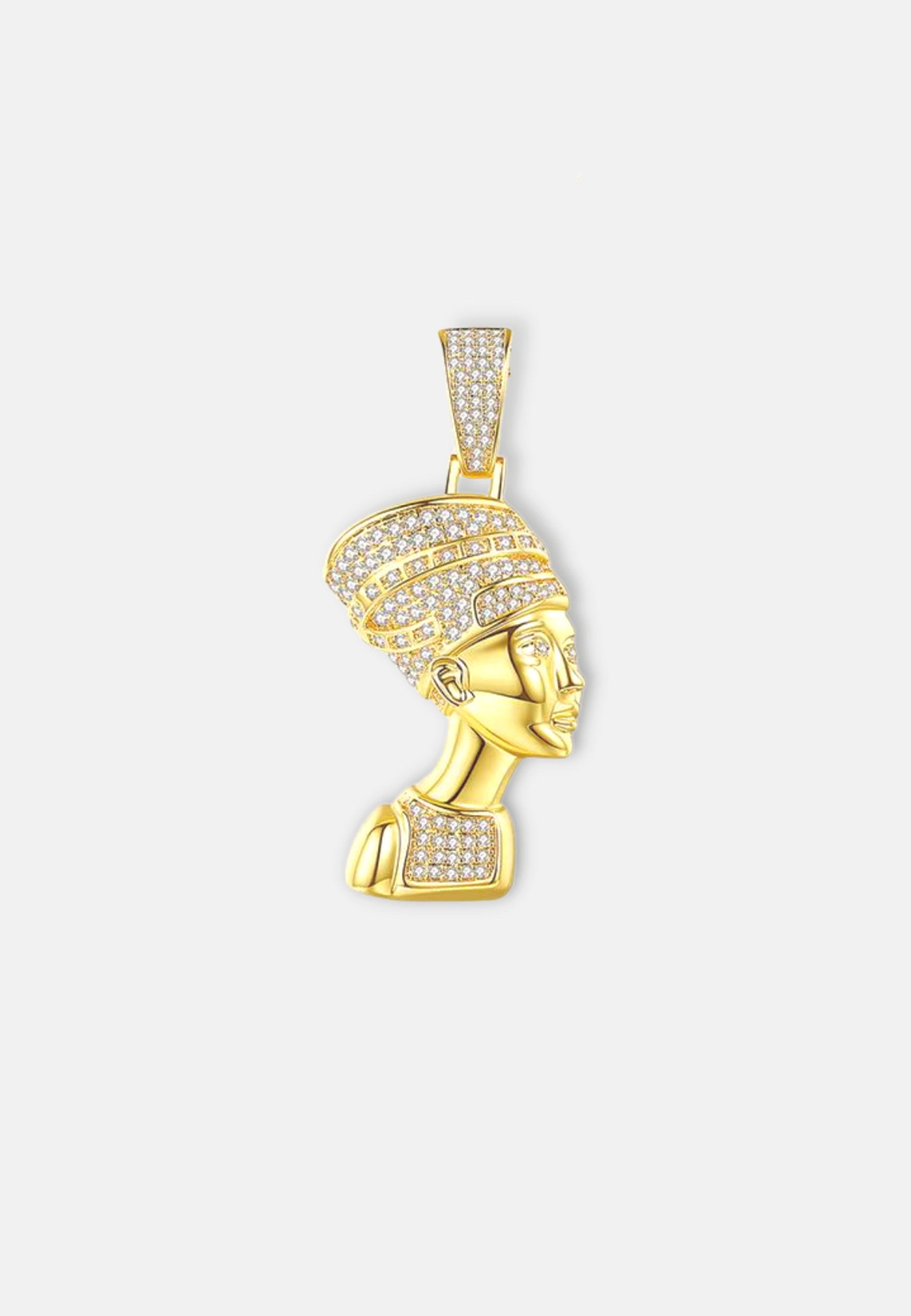 Hillenic Egypt Face Profile Pendant