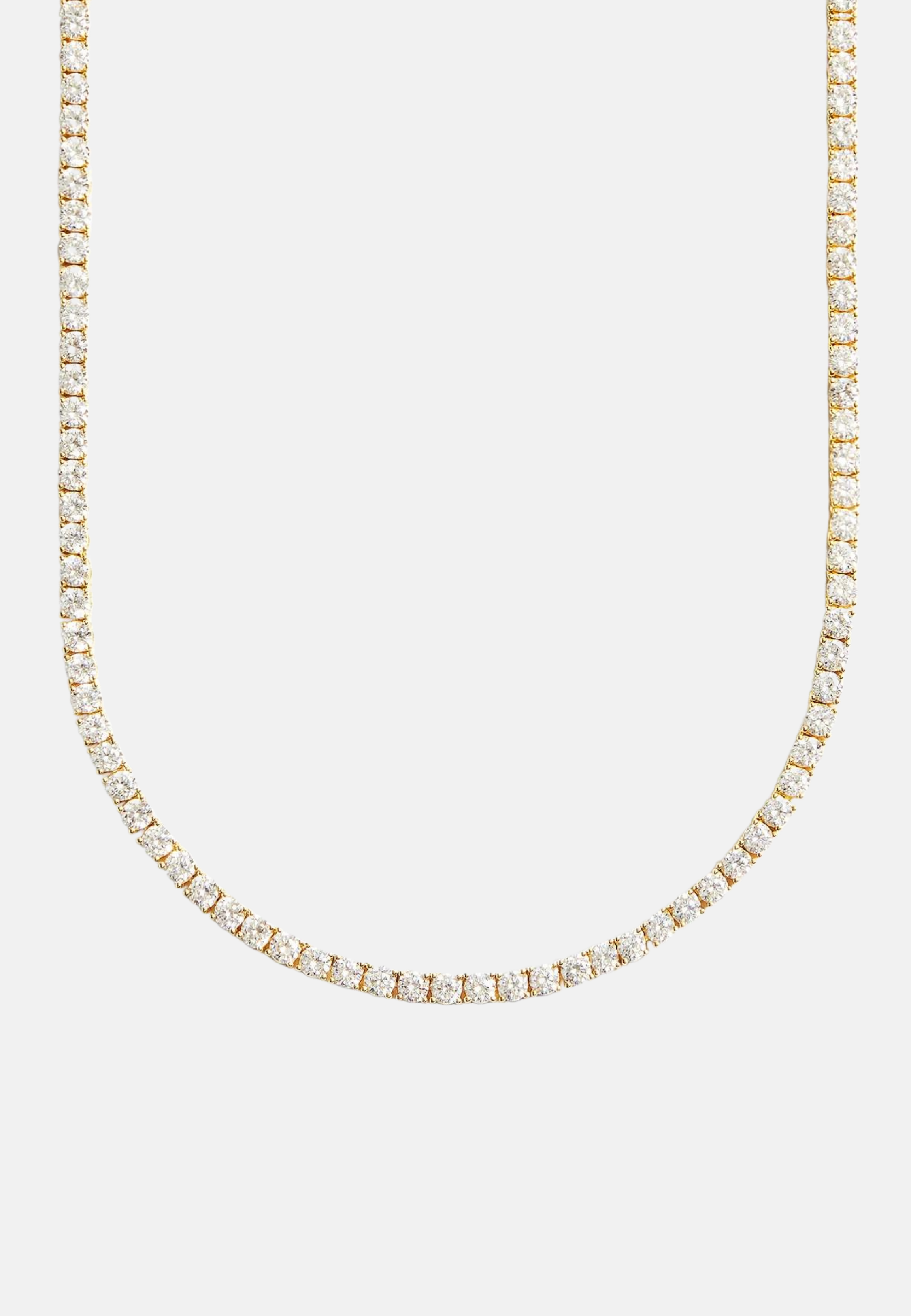 HIllenic 5mm Gold Classic Tennis Chain