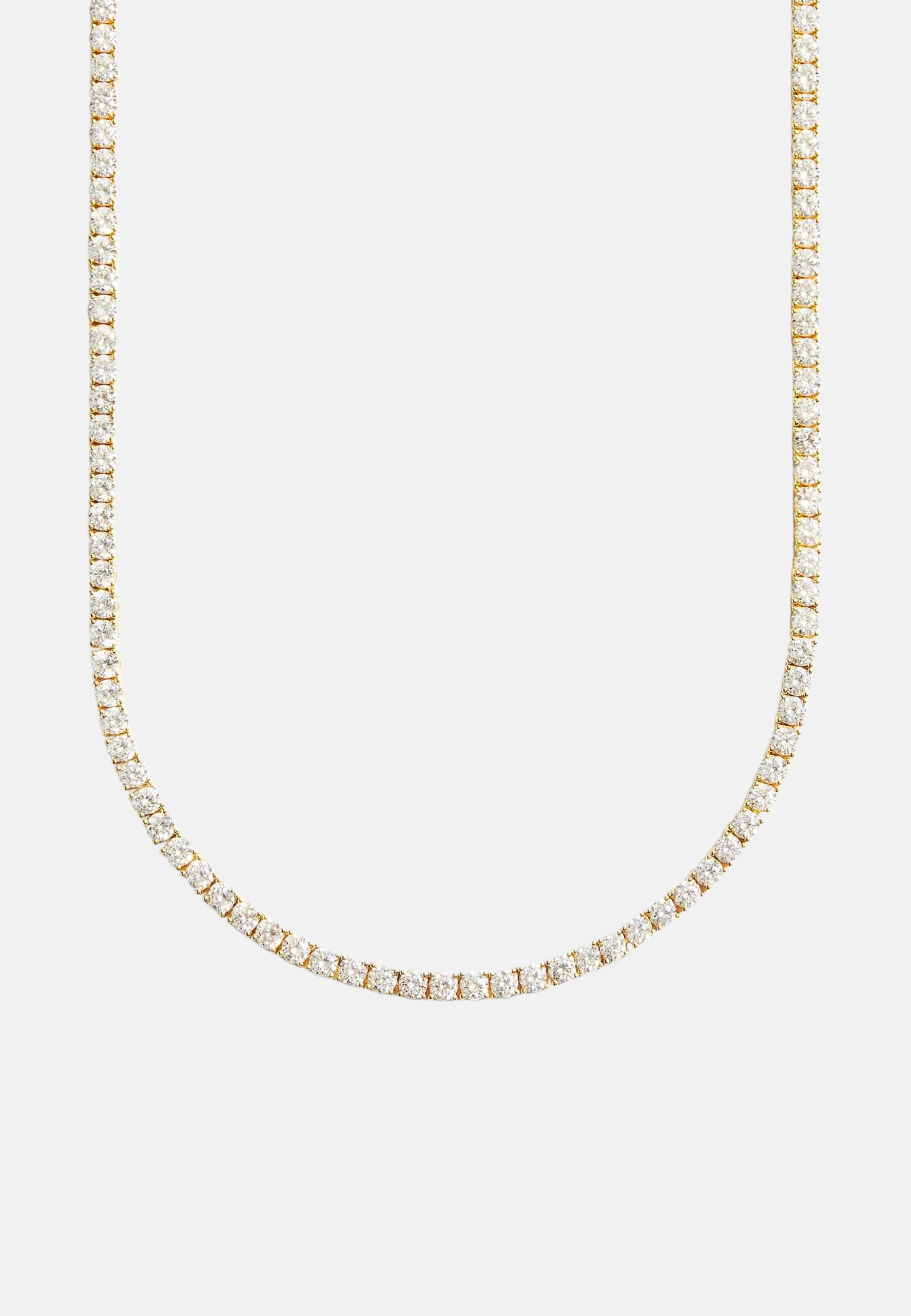 HIllenic 4mm Gold Classic Tennis Chain