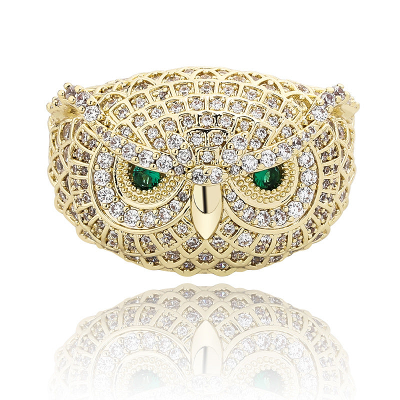 Hillenic Gold Mosaic Ring