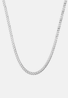 Hillenic Silver 3mm 316L Plain Cuban Link Chain