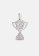 Hillenic Silver Iced Trophy Pendant