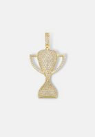 Hillenic Gold Iced Trophy Pendant