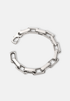 Hillenic Silver Bamboo Plain Bracelet