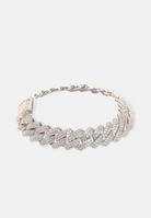 Hillenic 12mm Cuban Link Bracelet - Silver