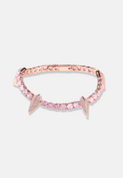 Hillenic Rose Gold Wakanda Tennis Bracelet