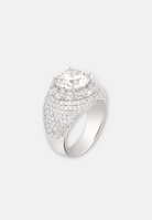 Hillenic Silver Premium Zircon Business Ring