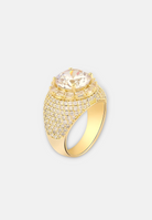 Hillenic Gold Premium Zircon Business Ring