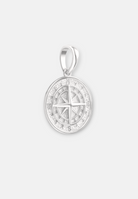 Hillenic Silver 925 Compass Pendant